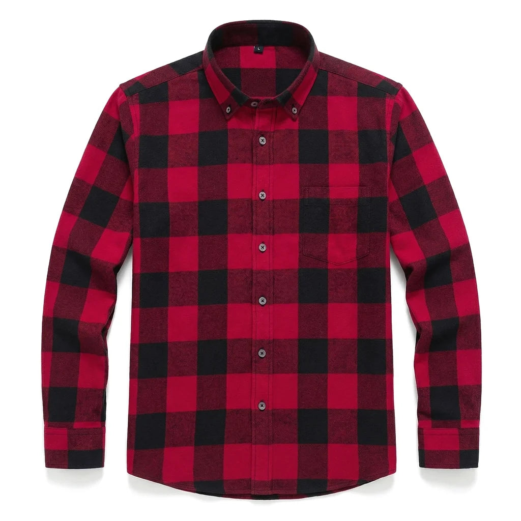 Kade Cotton Plaid Shirt
