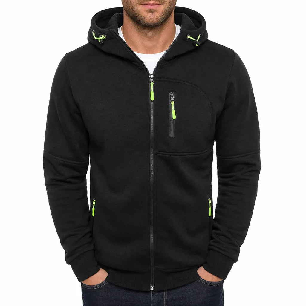 Kellan | Mens Fall Windbreaker Fleece Jacket