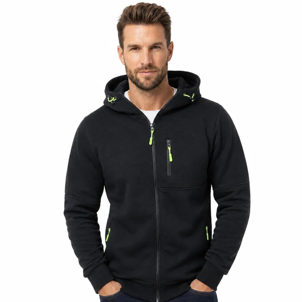 Kellan | Mens Fall Windbreaker Fleece Jacket