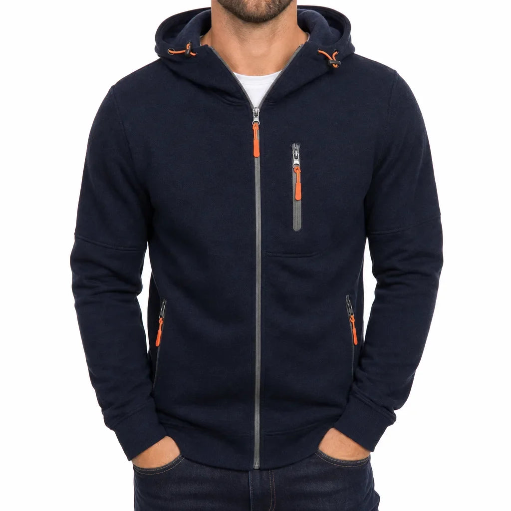 Kellan | Mens Fall Windbreaker Fleece Jacket