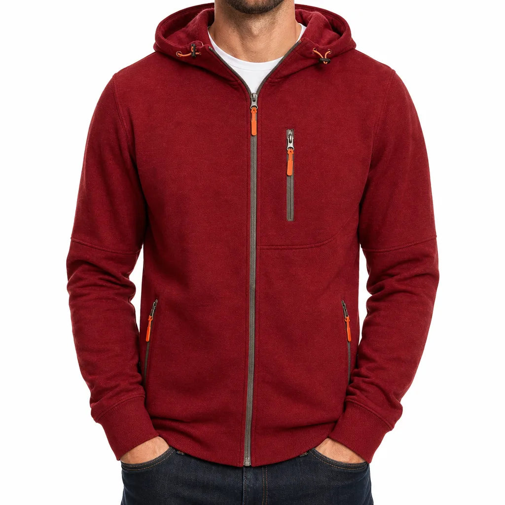 Kellan | Mens Fall Windbreaker Fleece Jacket