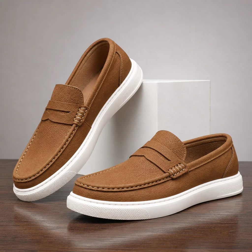 Flynn Suede Loafers