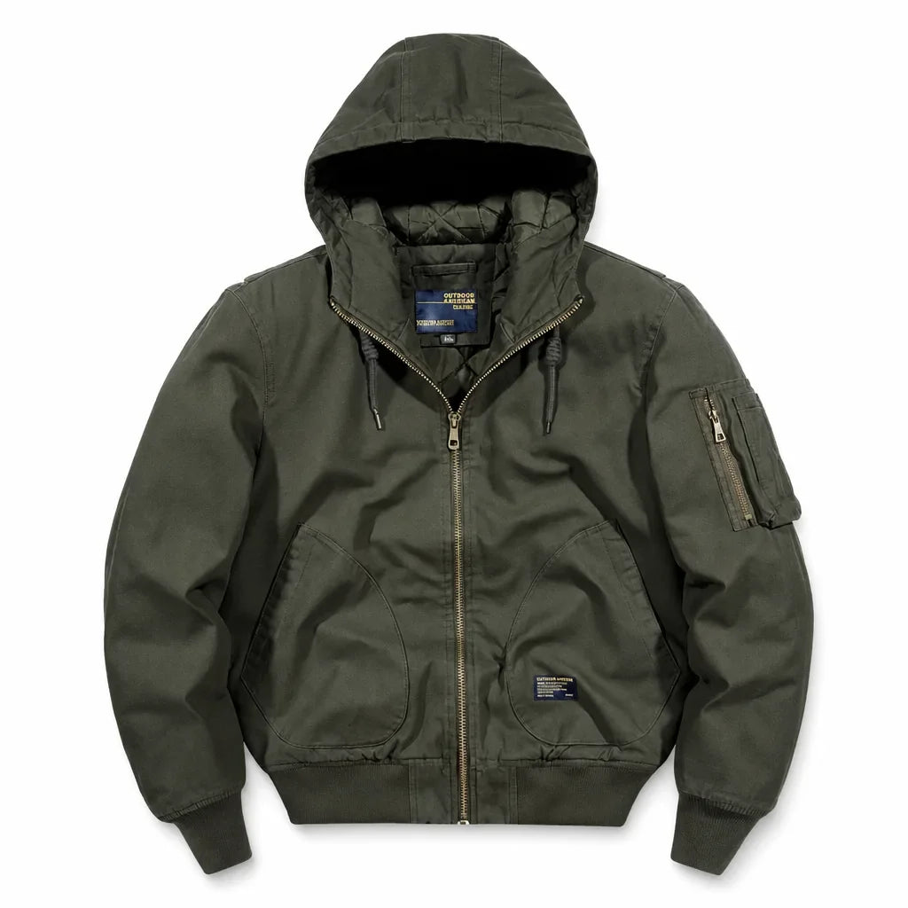 Landon | Mens MA-1 Cotton Bomber Jacket