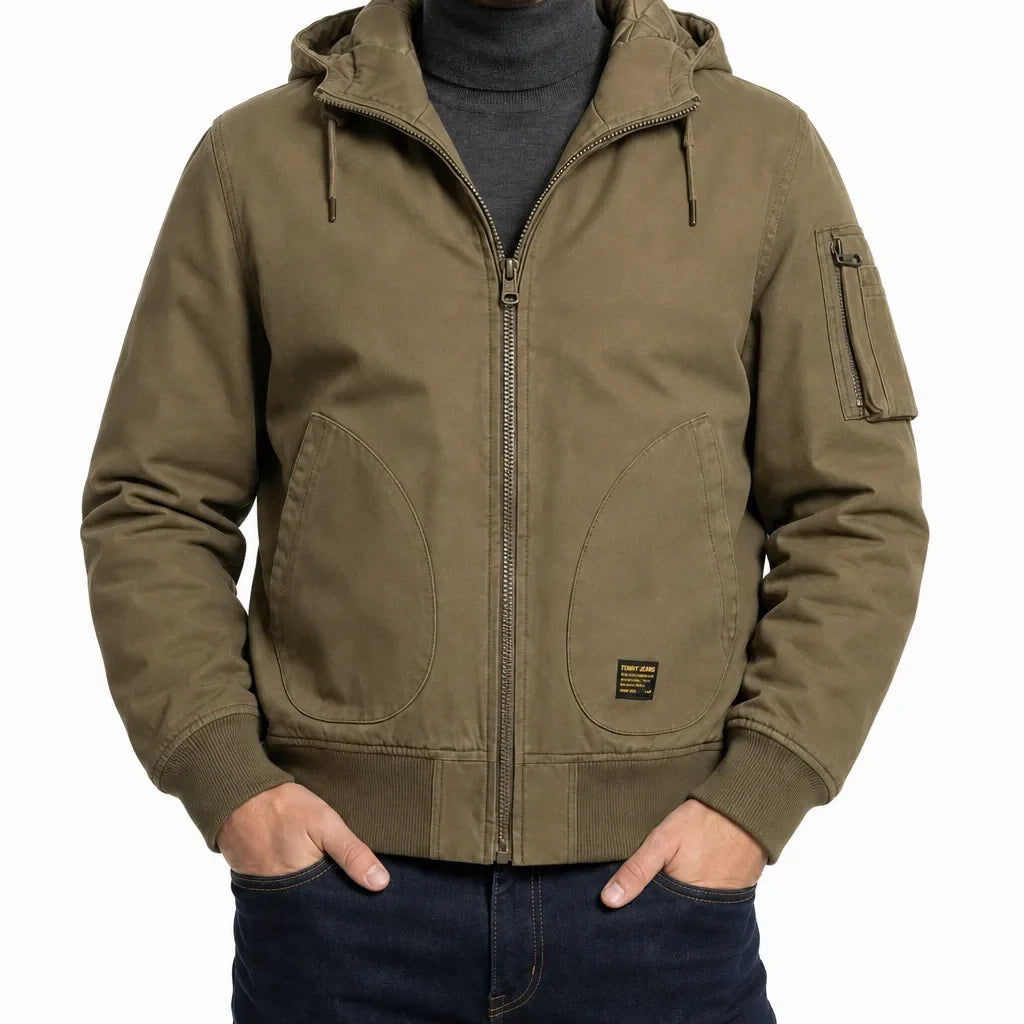 Landon | Mens MA-1 Cotton Bomber Jacket