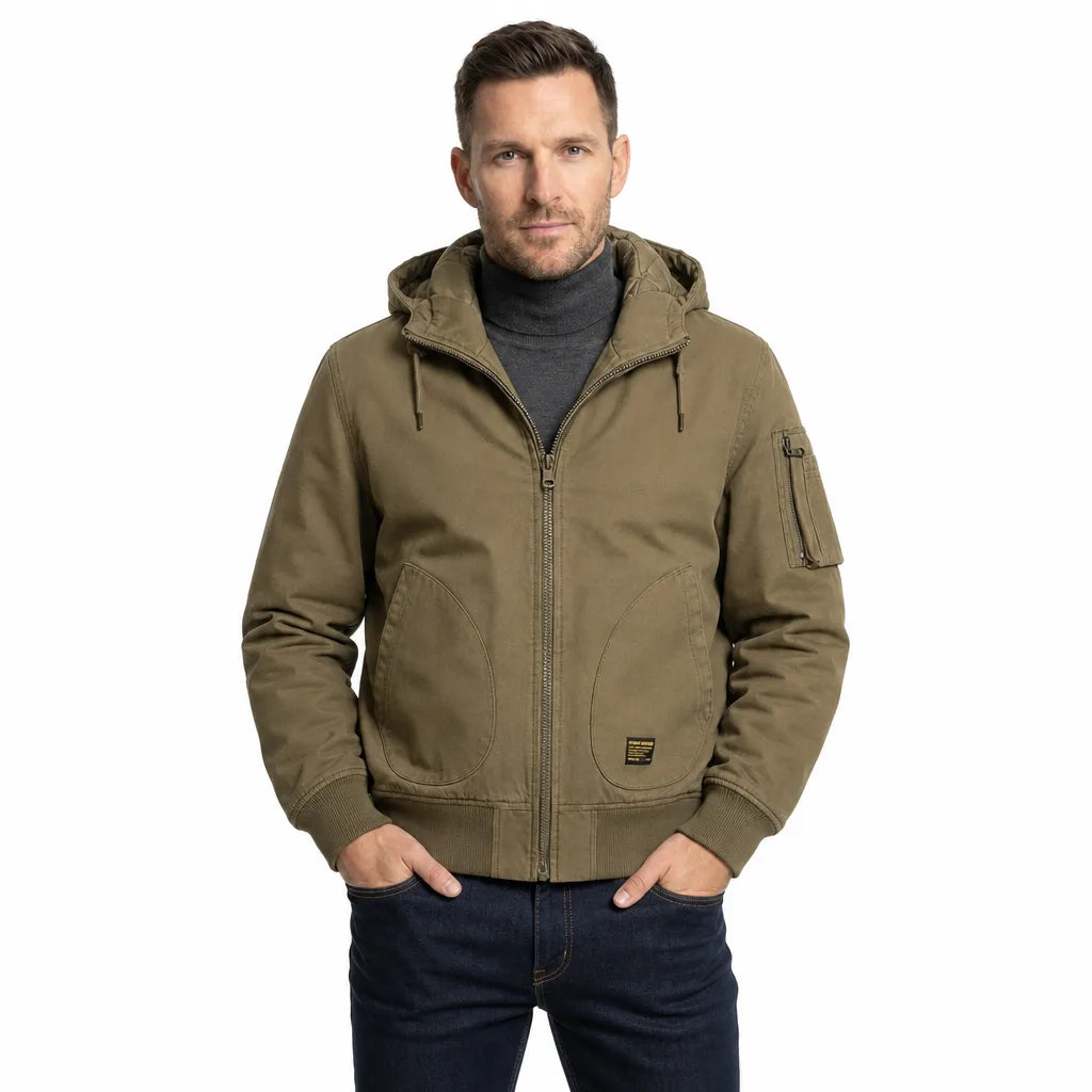Landon | Mens MA-1 Cotton Bomber Jacket