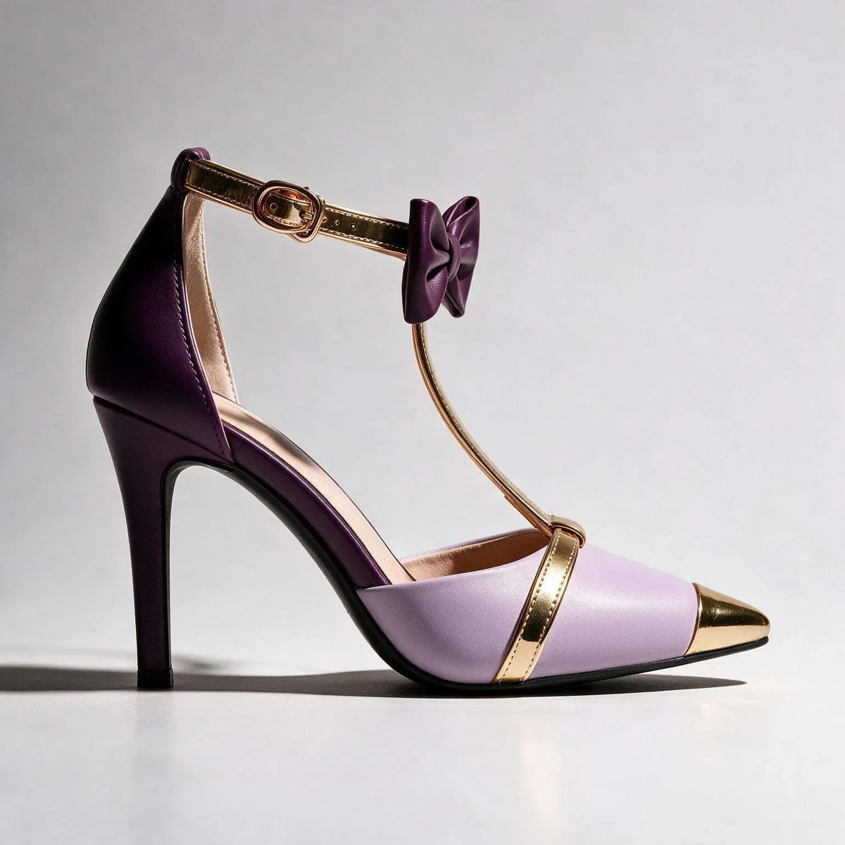 Hudson Ridge Larissa Bow Tie Heels for women, stylish multi-colored women's footwear with elegant bow tie detail.