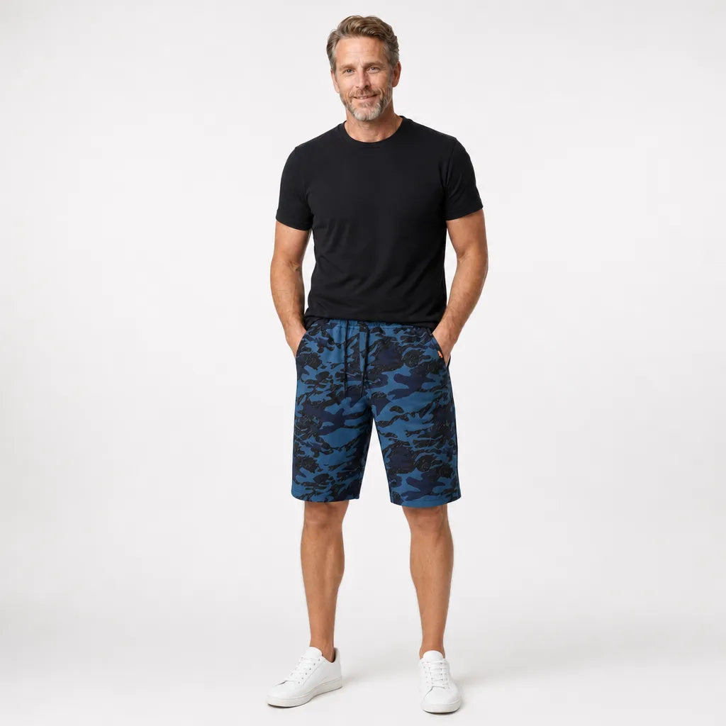 Laurence Camo Swim Shorts
