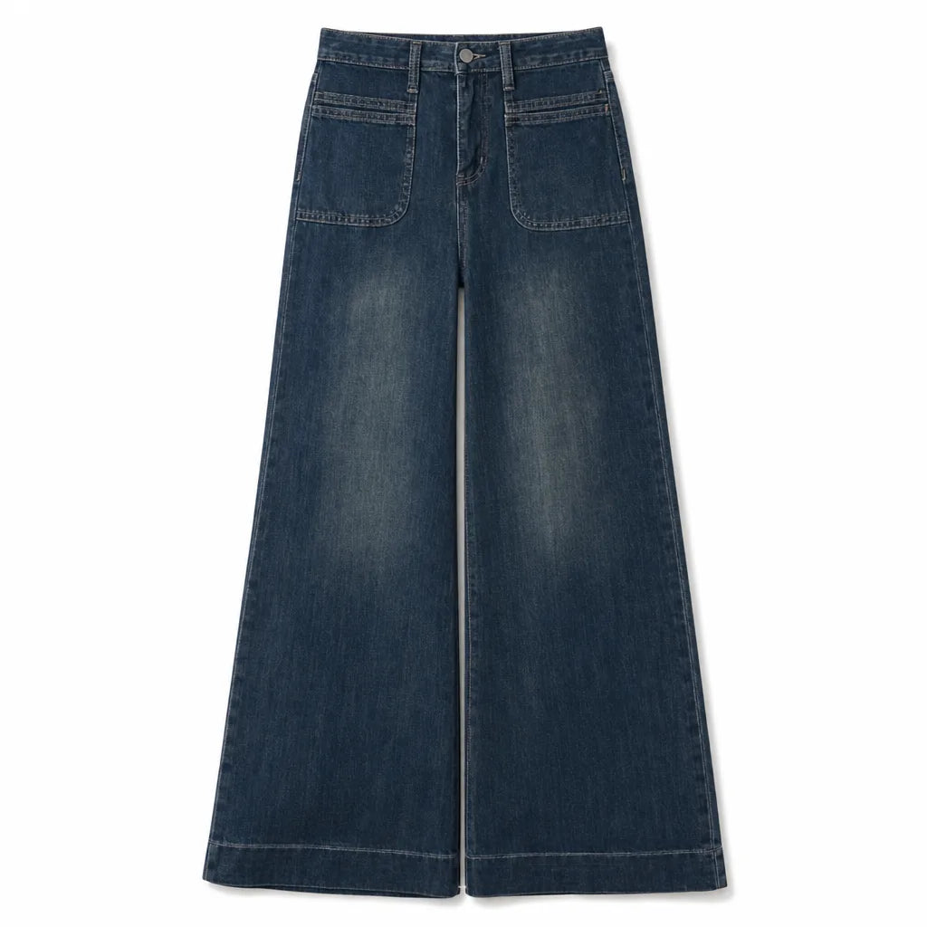 Laurie | Womens High Waisted Flare Jeans