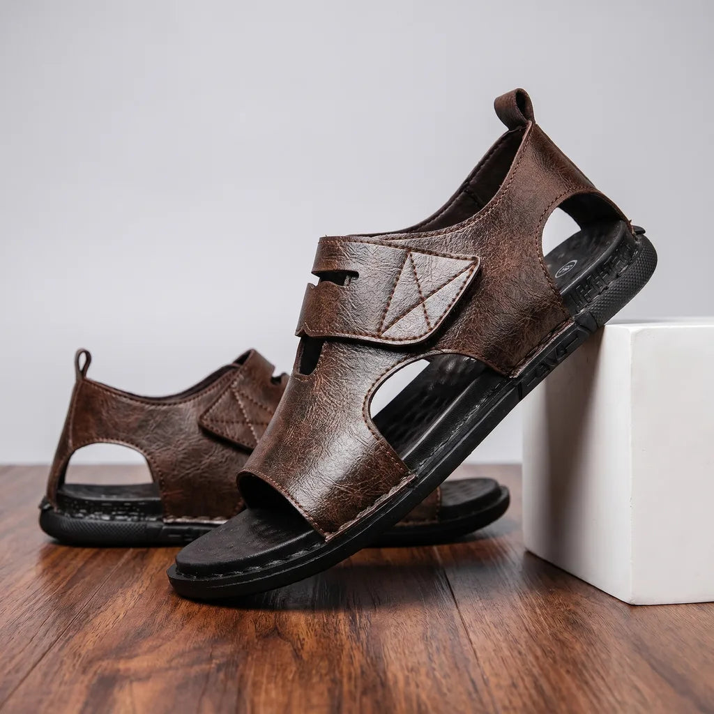 Layton Open Toe Slides