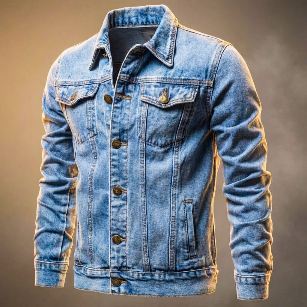 Holden Legacy Organic Denim Jacket  - By Qivii