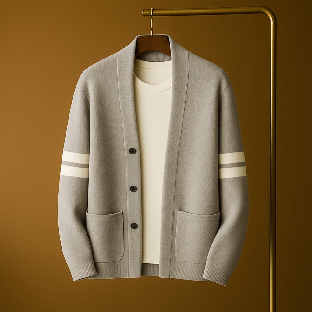 Spencer Legacy Merino Cardigan  - By Qivii