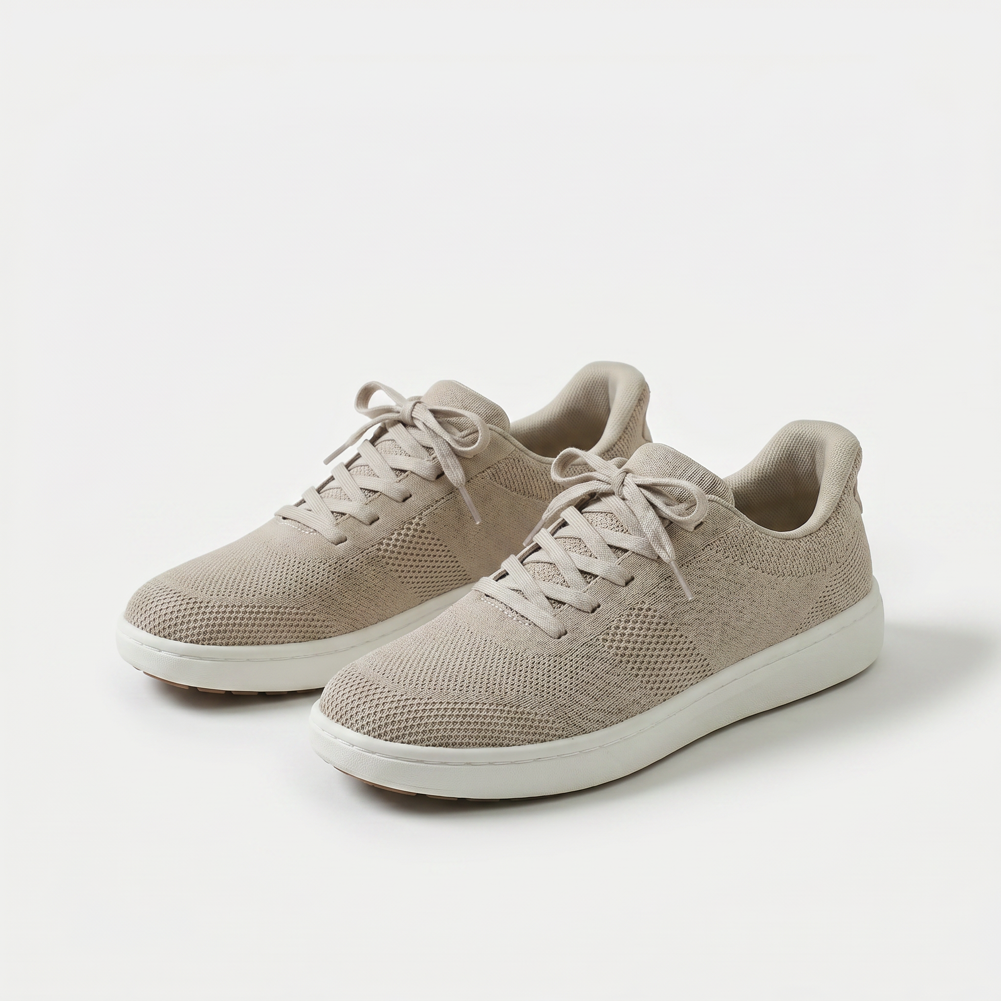 Lena - Beige Leichter Komfort-Sneaker für jeden Tag  - By Qivii