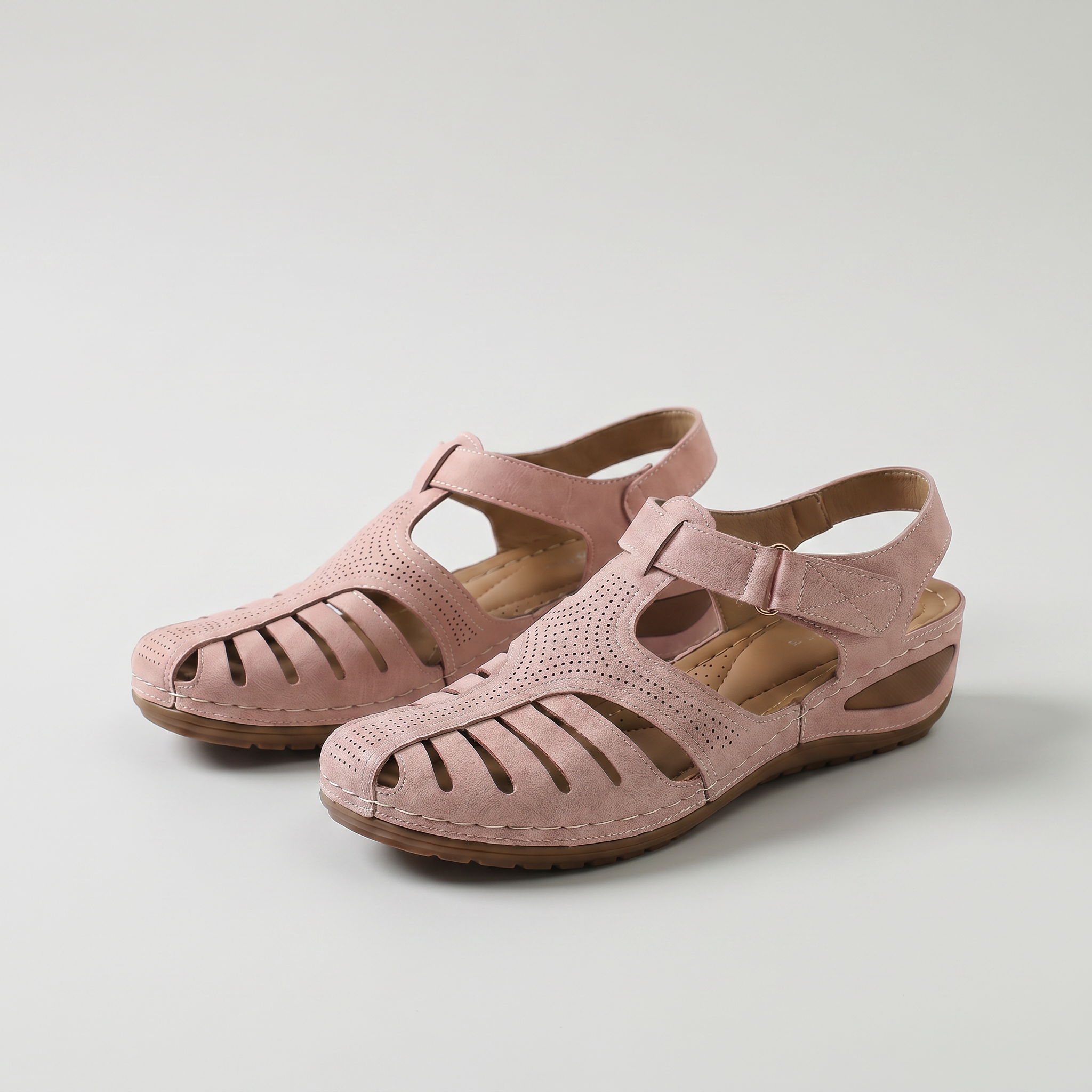 Leni – Komfort Sandalen mit sanfter Erhöhung  - By Qivii