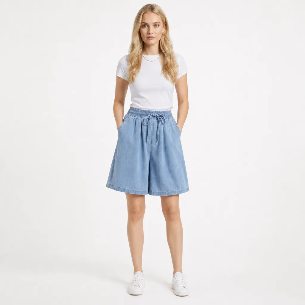 Liana Wide-Leg Shorts
