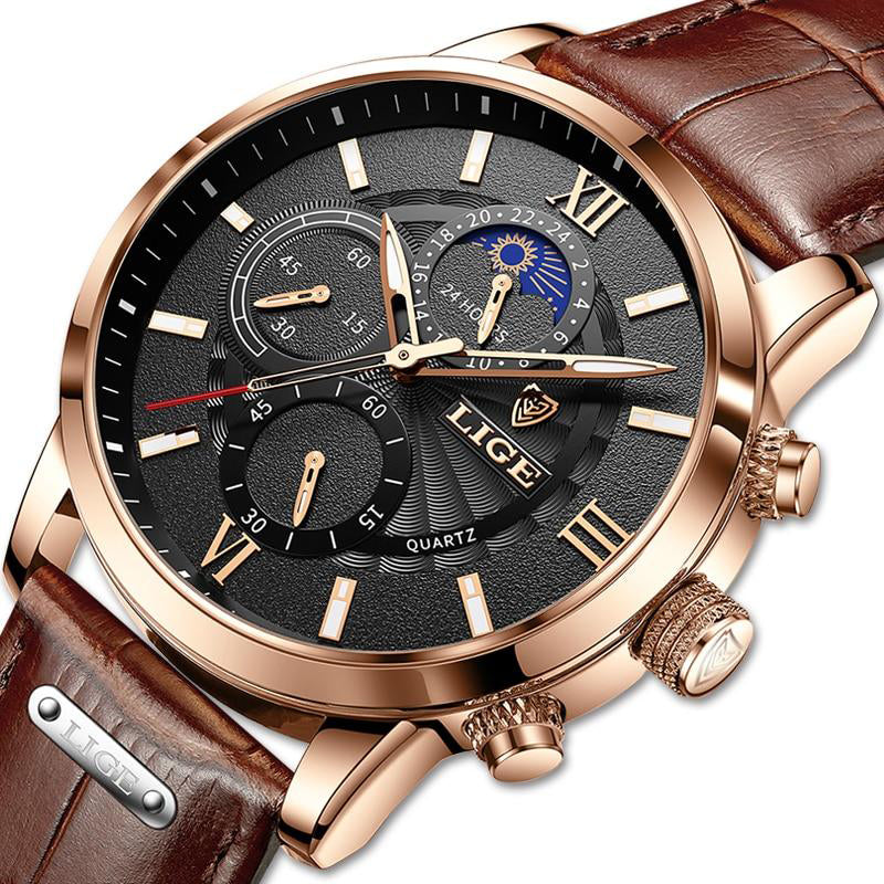 Tijdloze Sportieve Horloge  - By Qivii