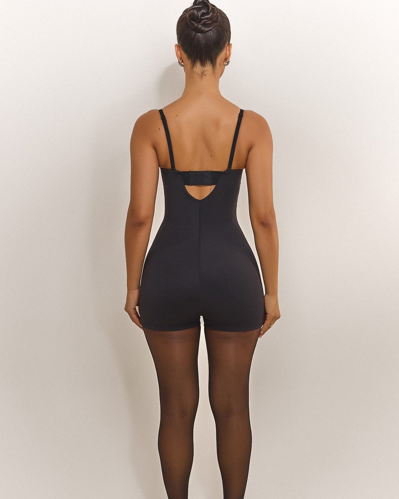 Convertible Strapless Halter Hourglass Sculpt Playsuit  - By Qivii