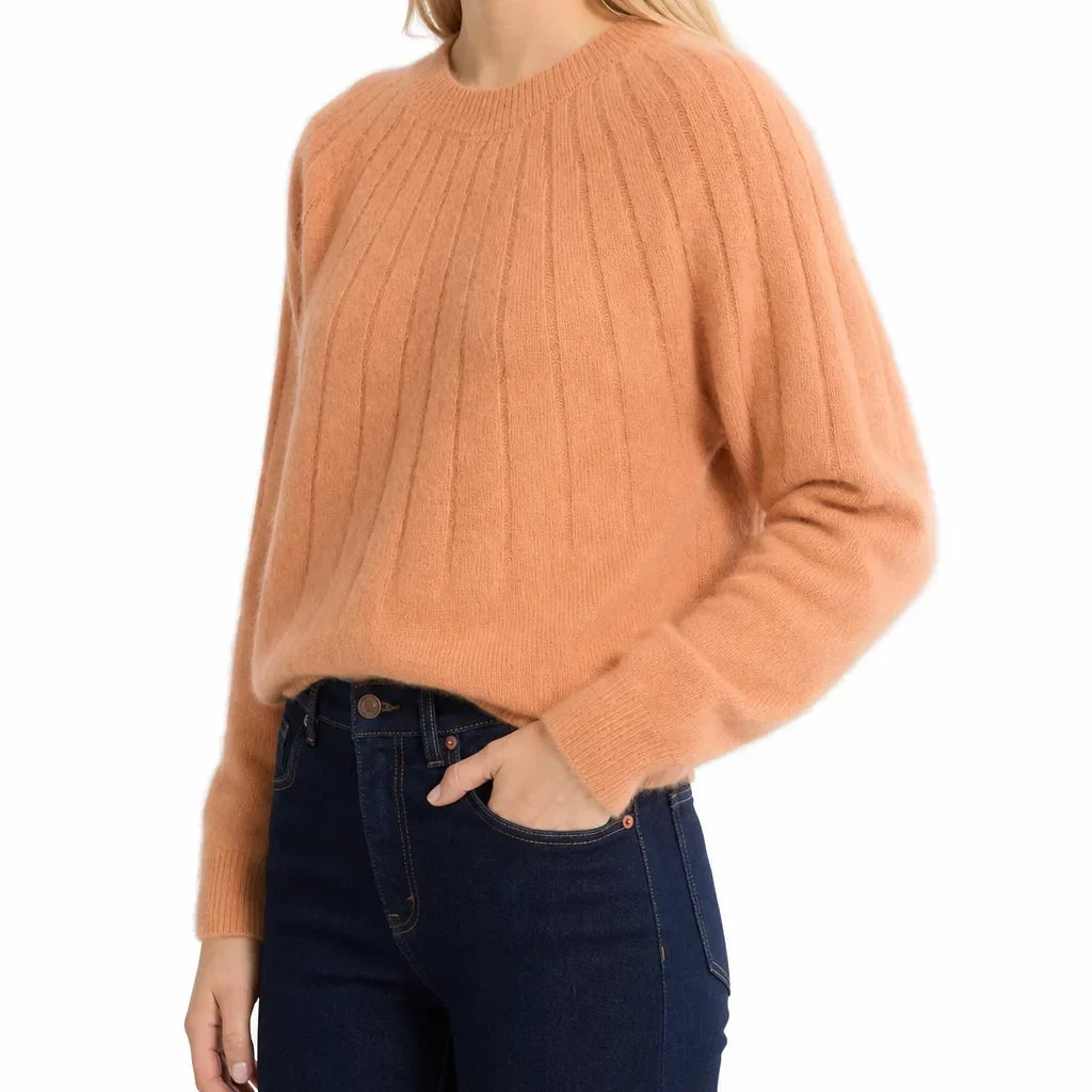 Linnea | Womens Ribbed Knit Cozy Sweater for Fall