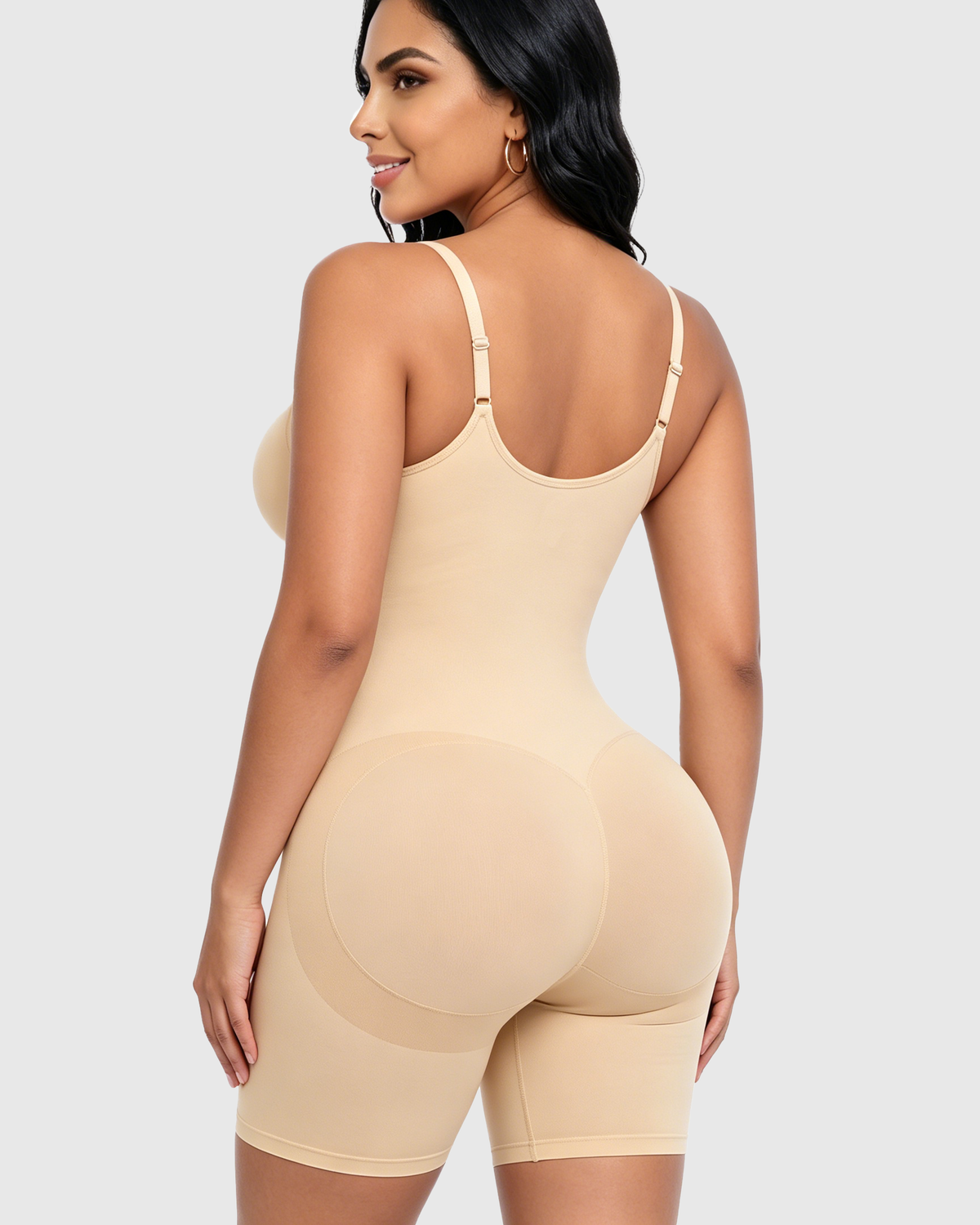 Seamless Sculpt Mid-Thigh Zipper Bodysuit