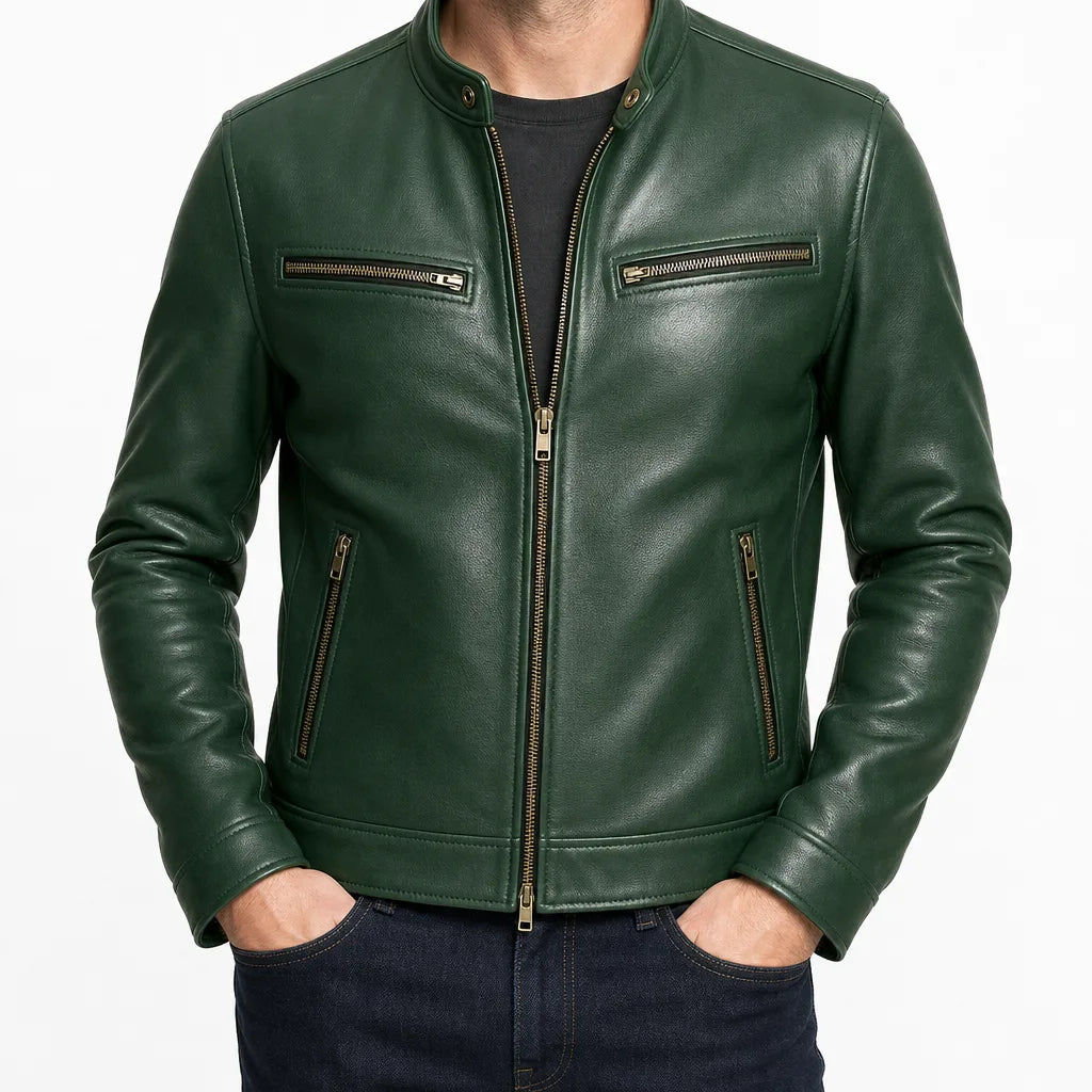 Lucian | Mens Fall Leather Jacket