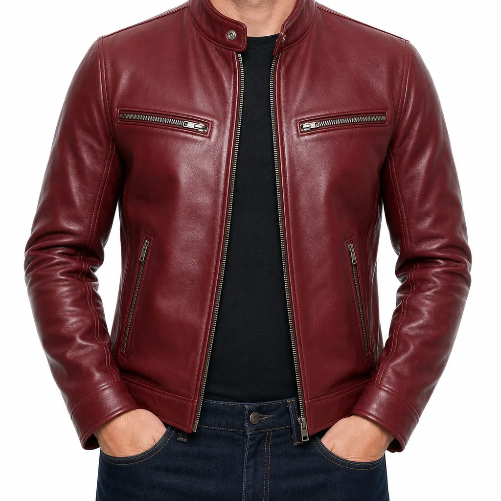 Lucian | Mens Fall Leather Jacket