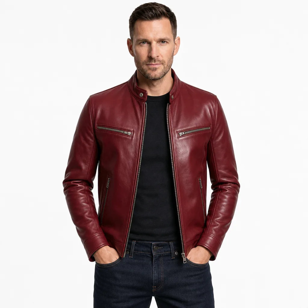 Lucian | Mens Fall Leather Jacket