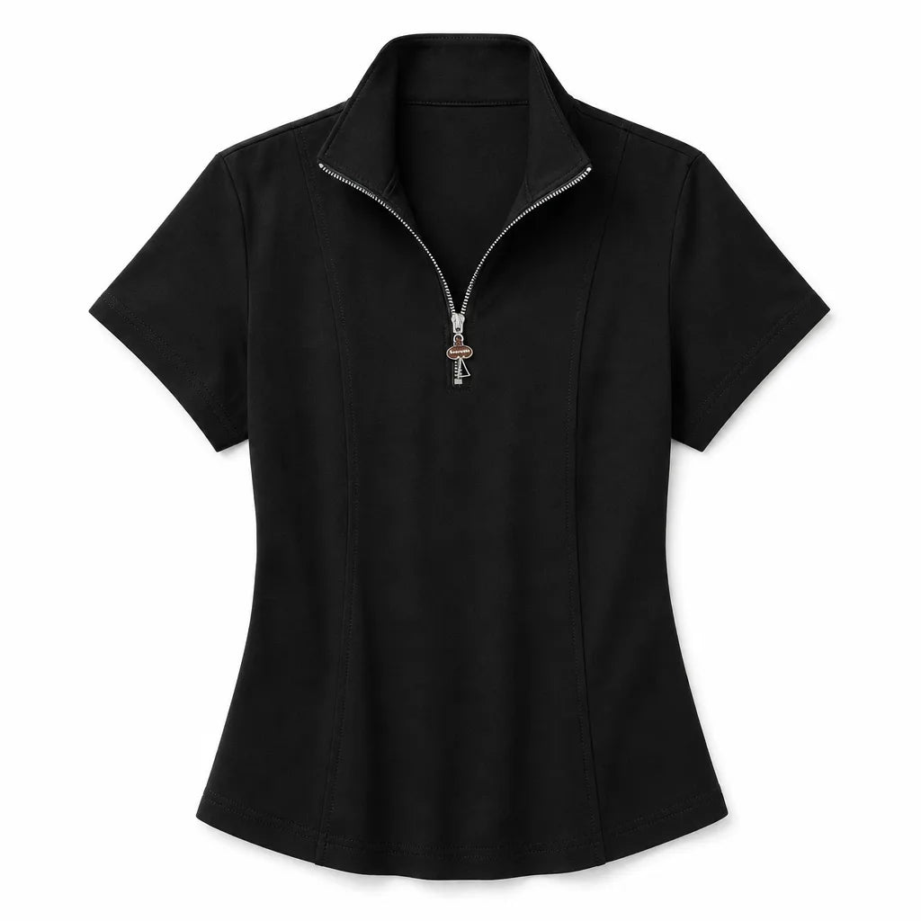 Lucie Zip-Up T-Shirt