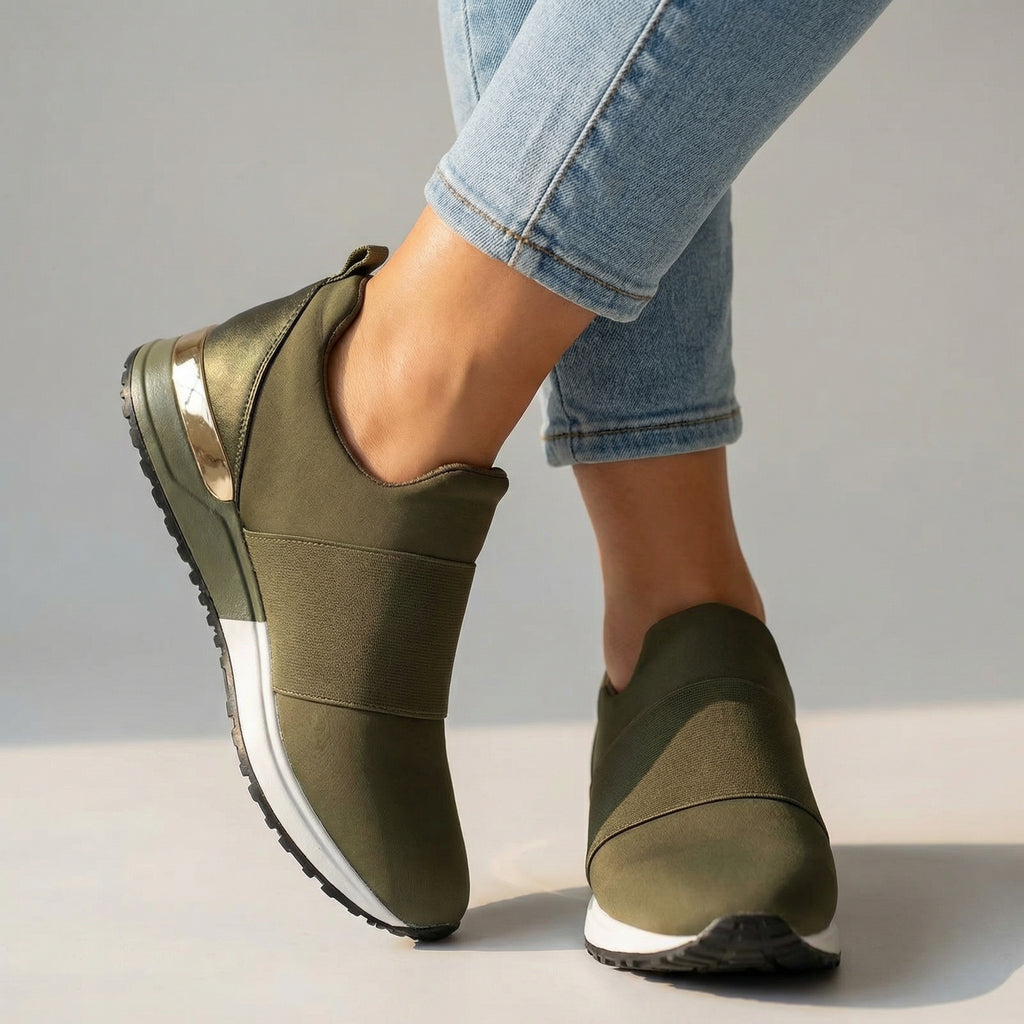 Lucille Wedge Sneakers