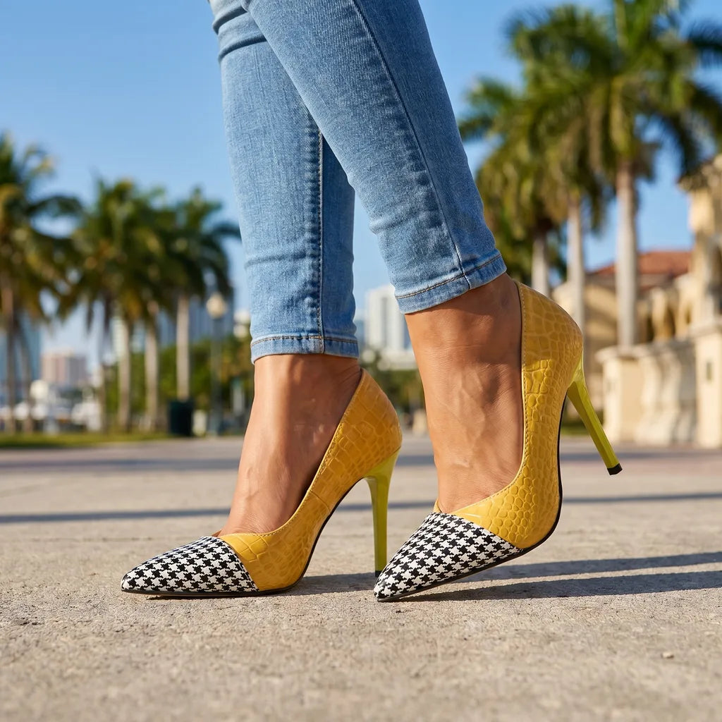 Luisa Pointed-Toe Pumps