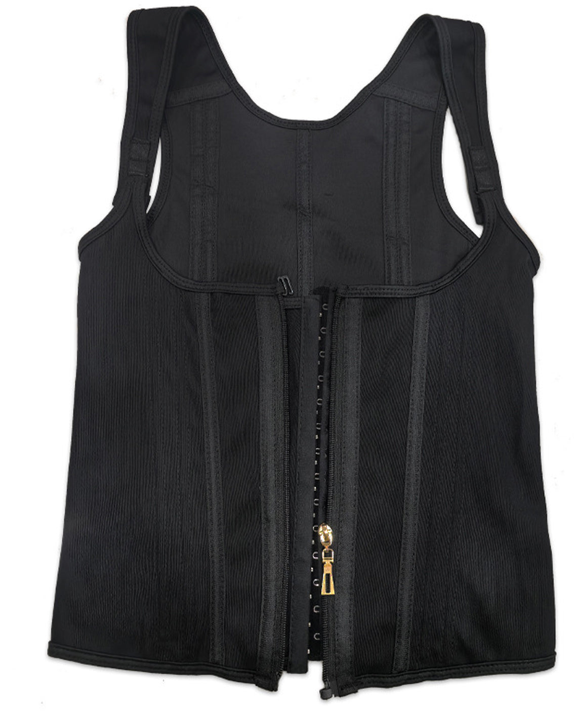 Fajas Colombianas Steel Boned Sweat Tummy Control Waist Trainer
