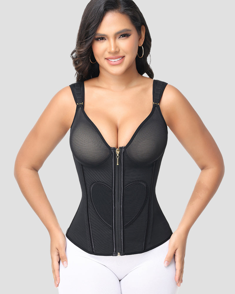 Shapshe® Fajas Colombianas Love Pattern Tummy Tuck Waist Trainer