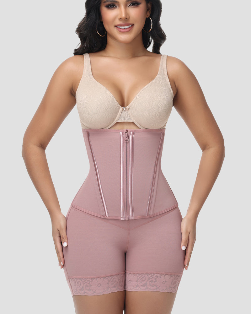 Shapshe® High Waisted Butt Lift Shaping Short with Waist Trainer