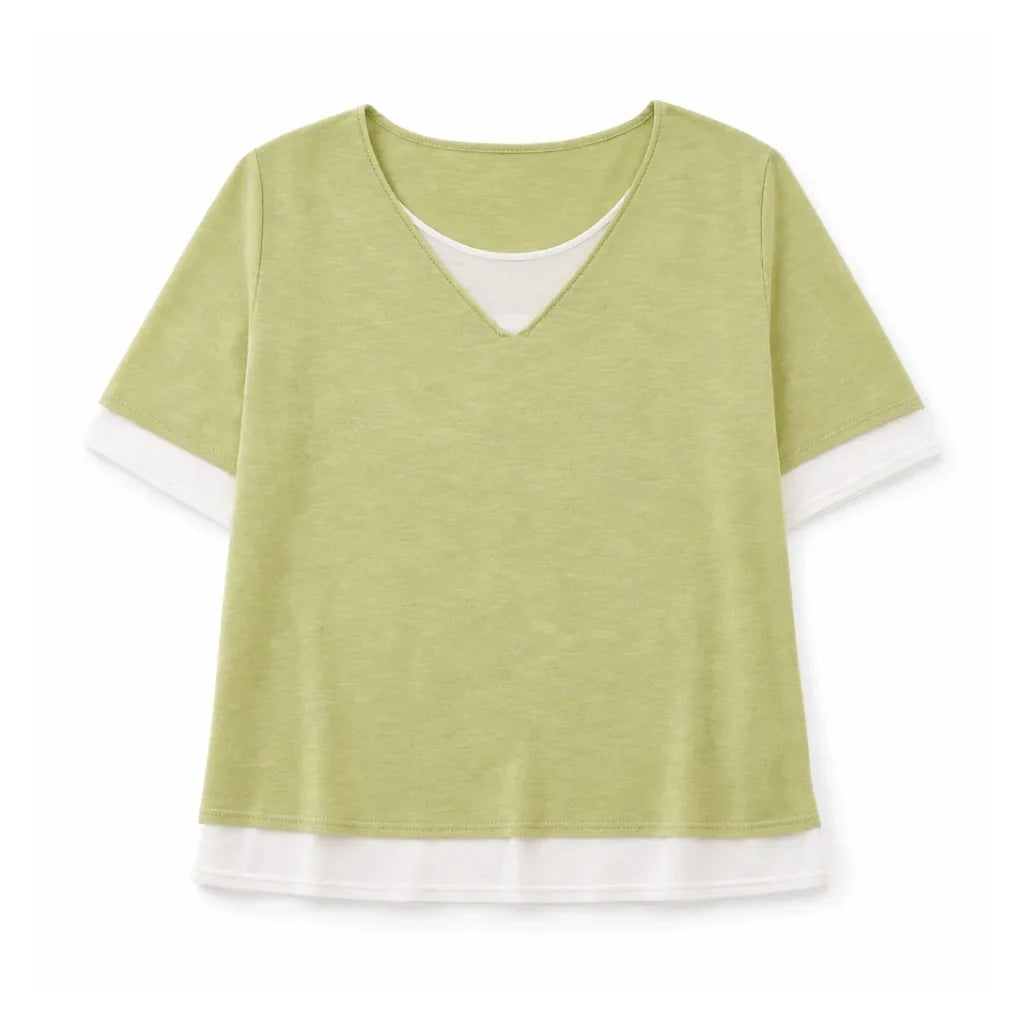 Macy Layered Knit Top