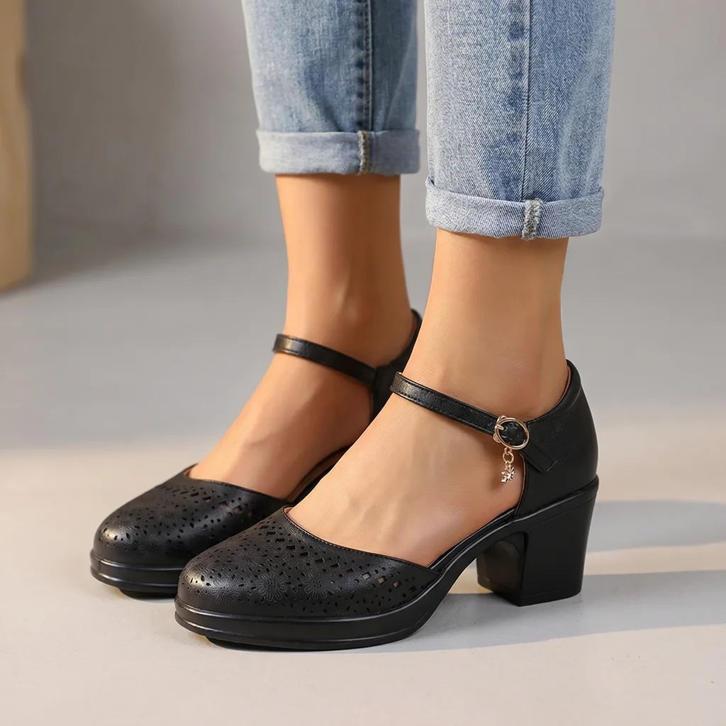 Madeline Block Heels