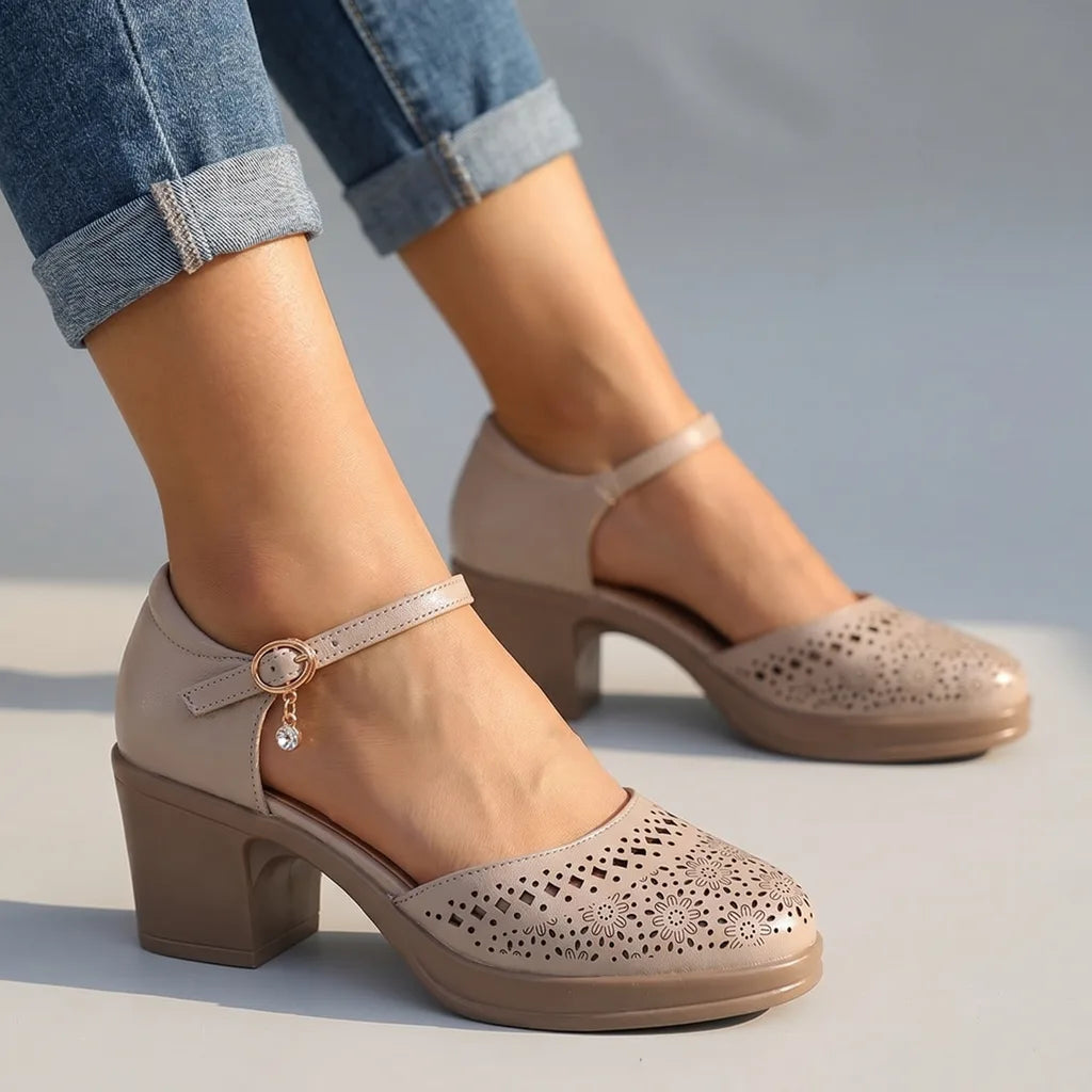 Madeline Block Heels