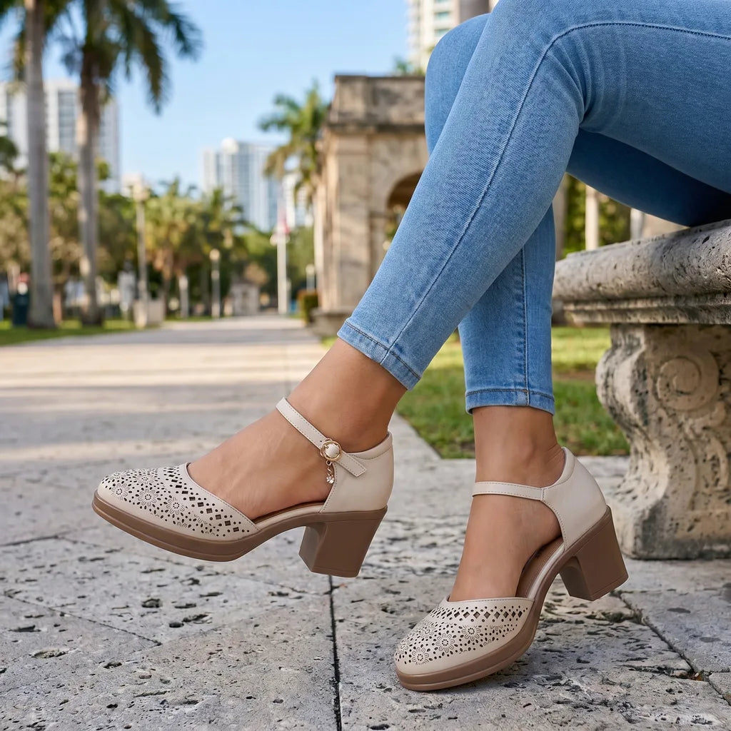 Madeline Block Heels