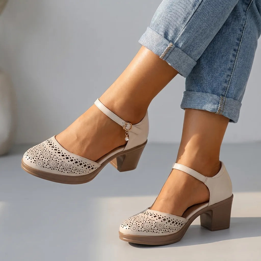 Madeline Block Heels