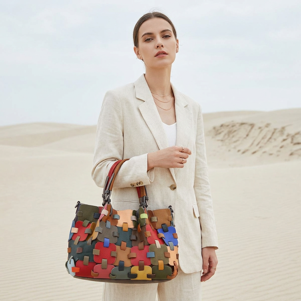Puzzle Tote  - By Qivii