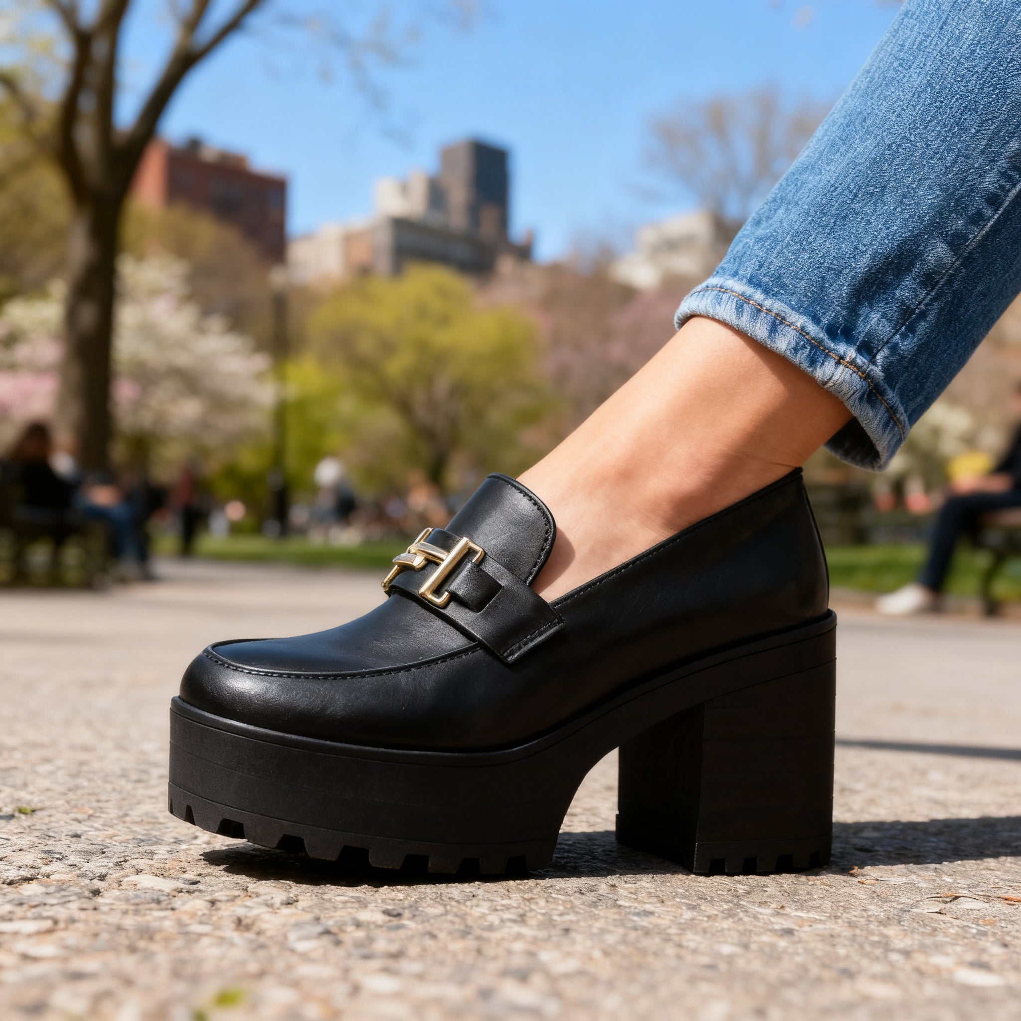 Lindsey Platform Loafers