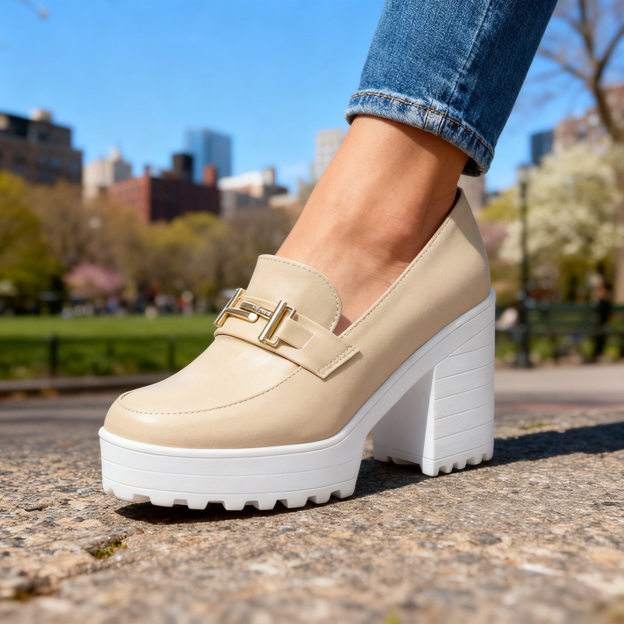Lindsey Platform Loafers