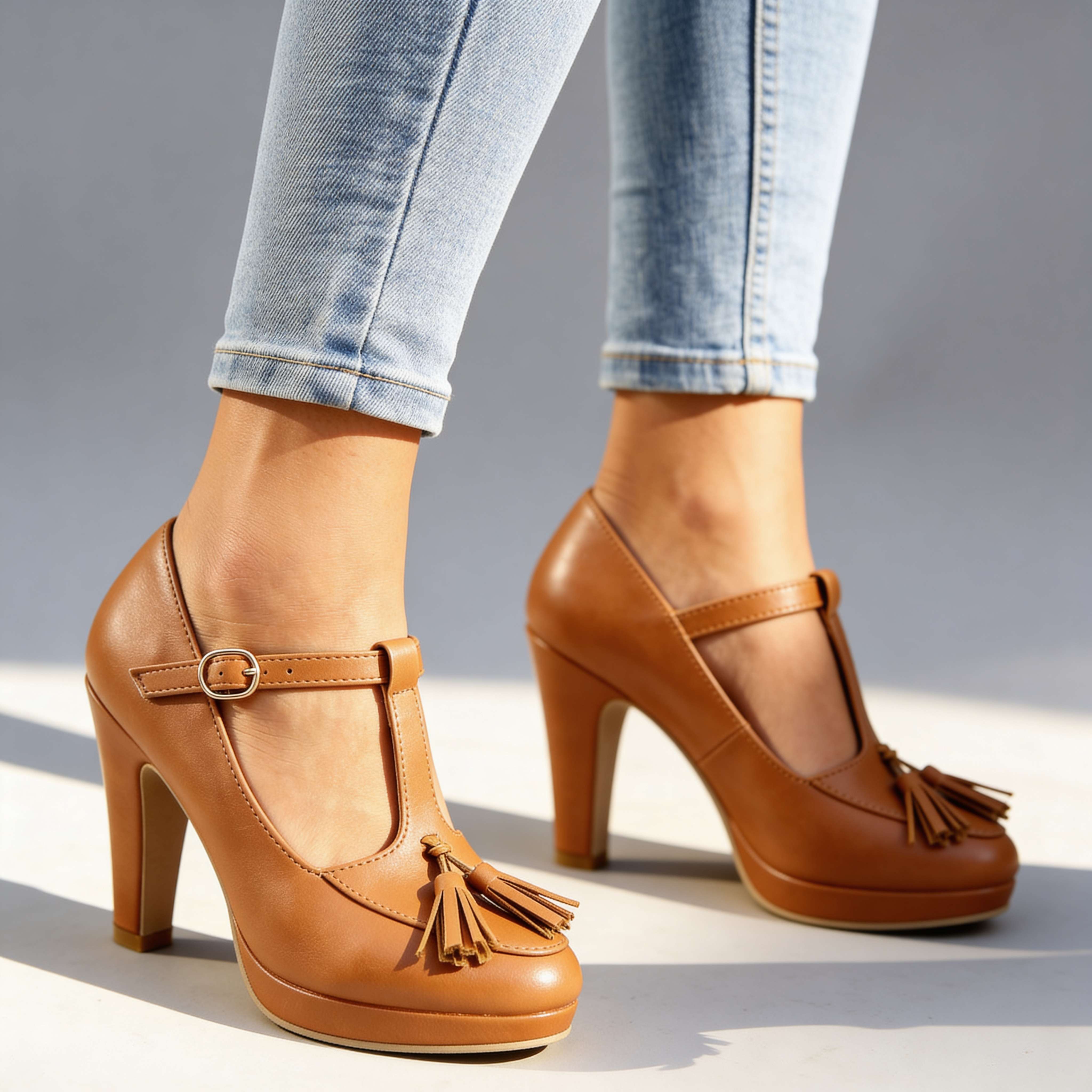 Victoria Tassel Heels