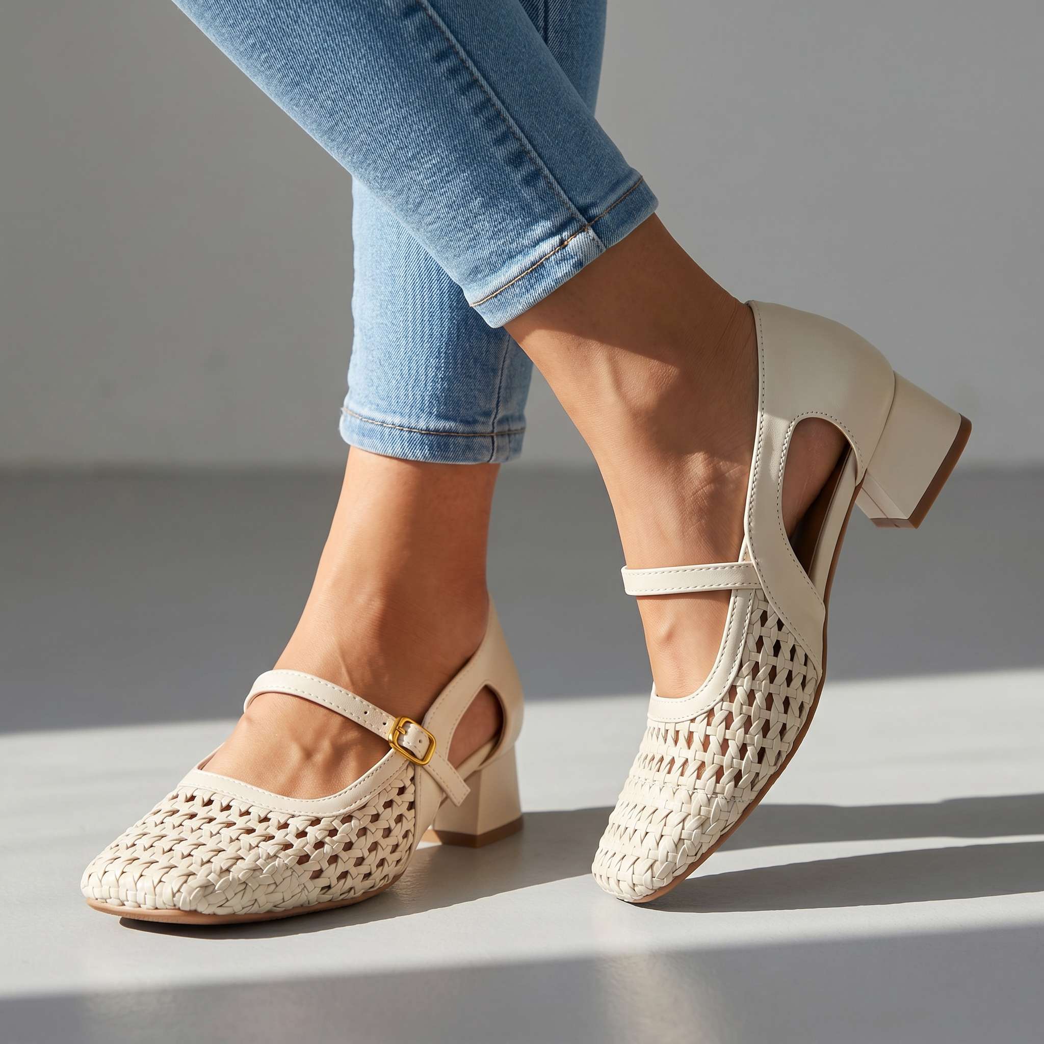 Fiona Buckle Loafers