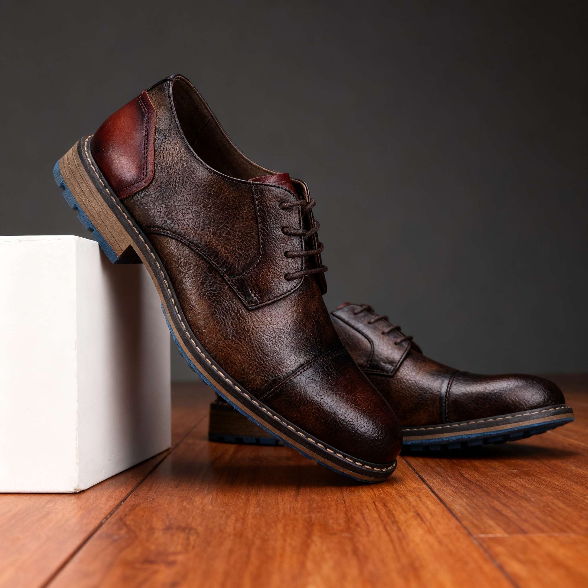 Graham Shaw Cap-Toe Derbies