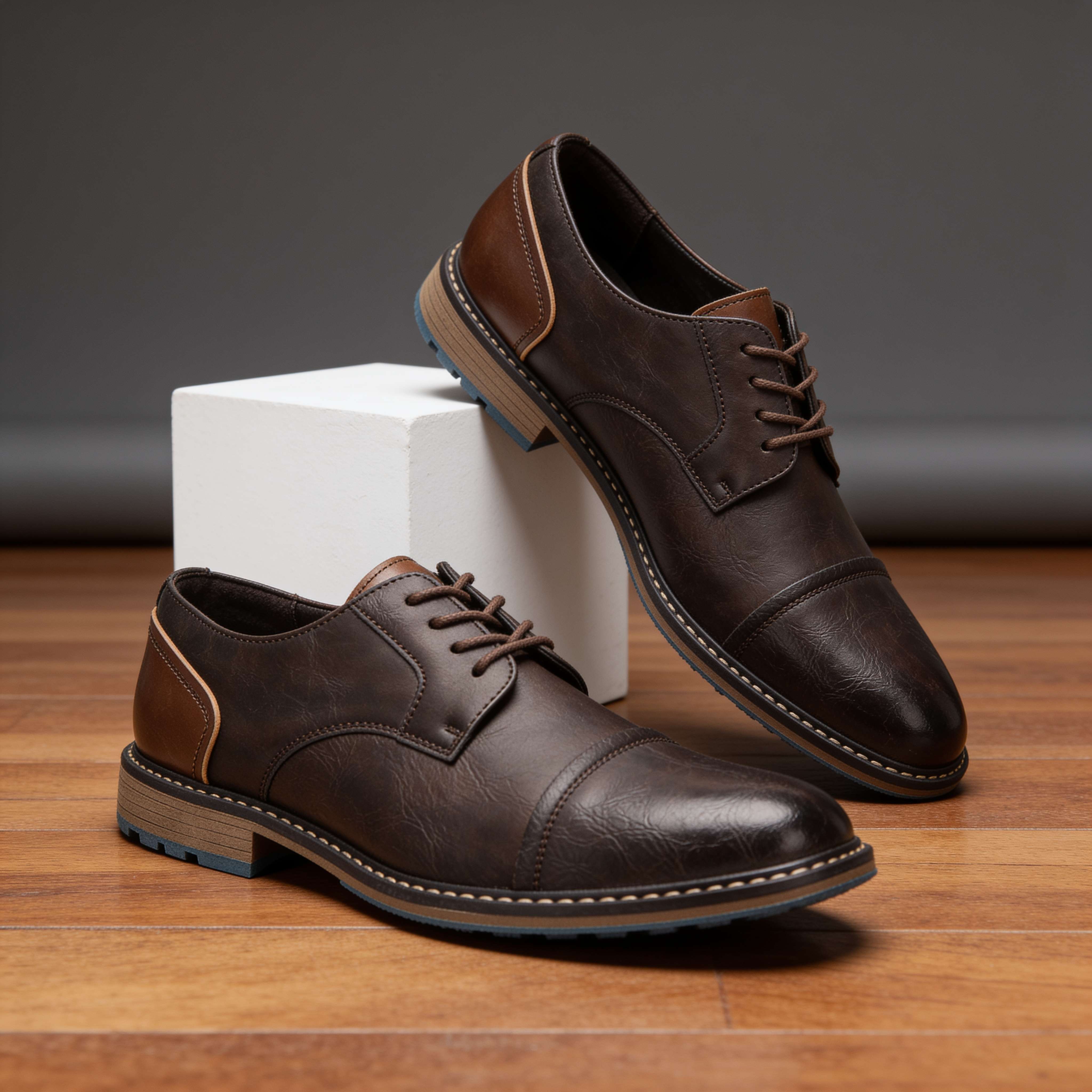 Graham Shaw Cap-Toe Derbies