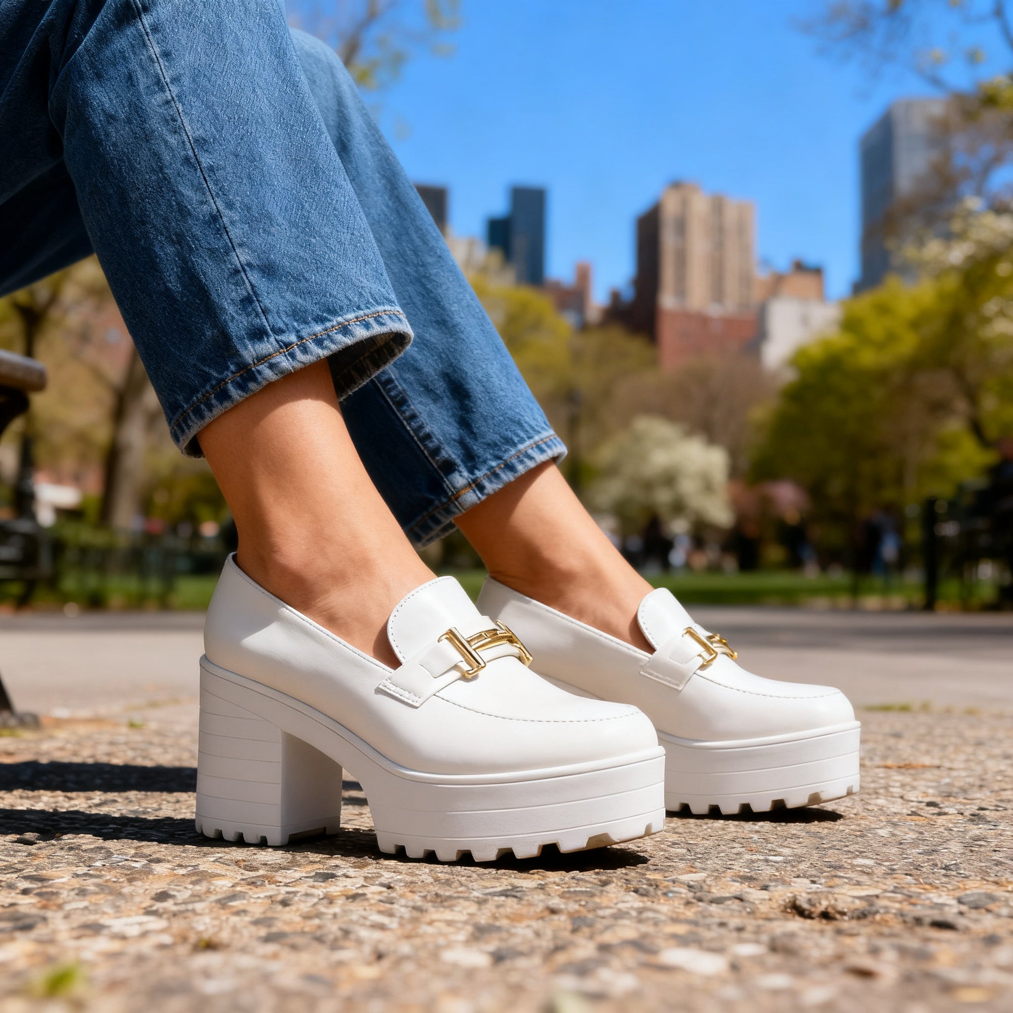 Lindsey Platform Loafers