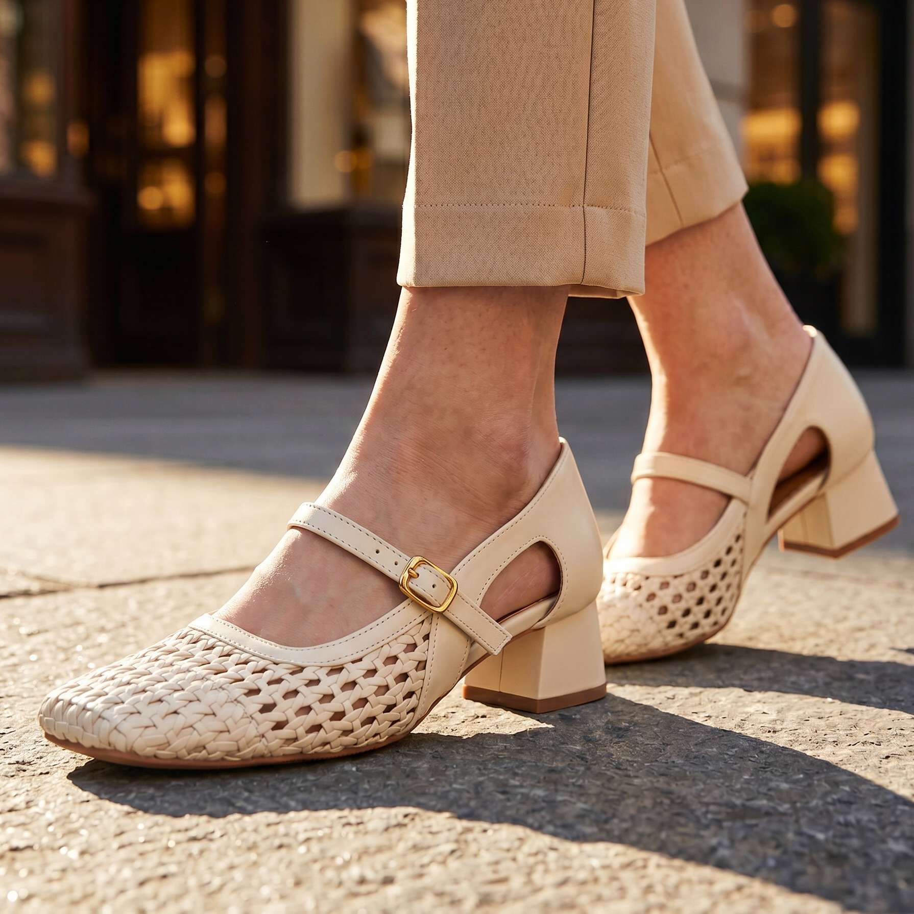 Fiona Buckle Loafers