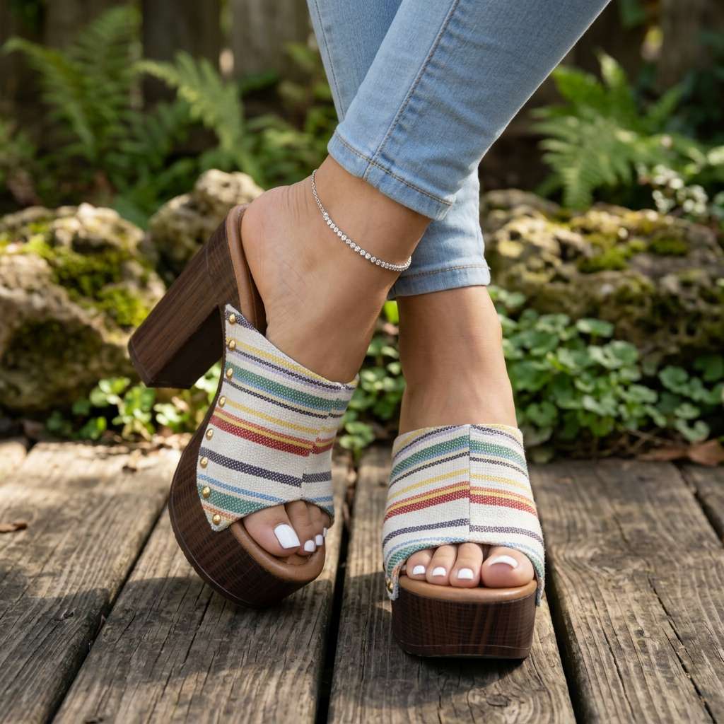 Carmella Open Toe Heels