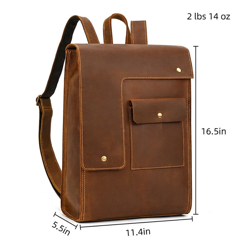 Huxley Vintage Leather Backpack