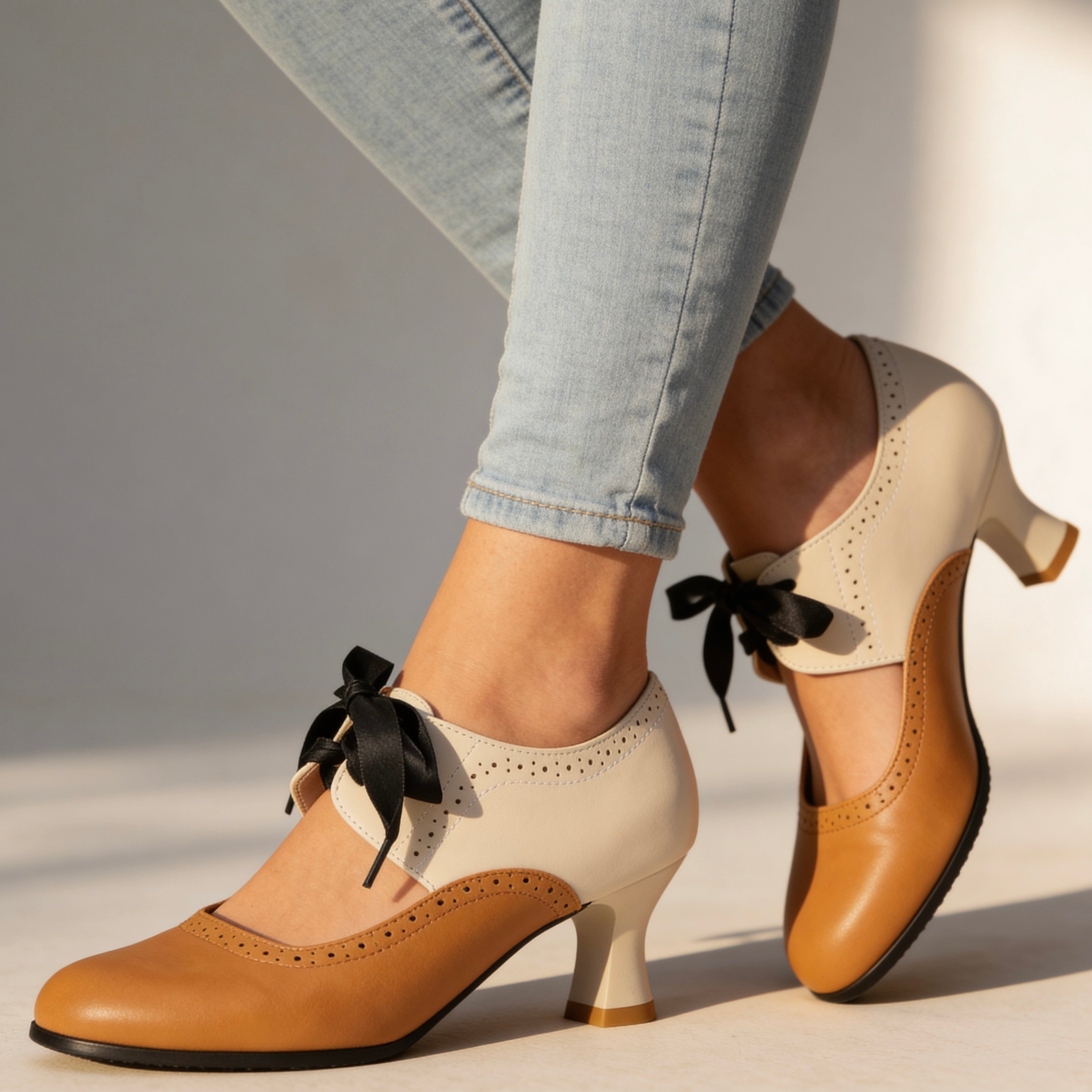 Idella Tie-Bow Loafers