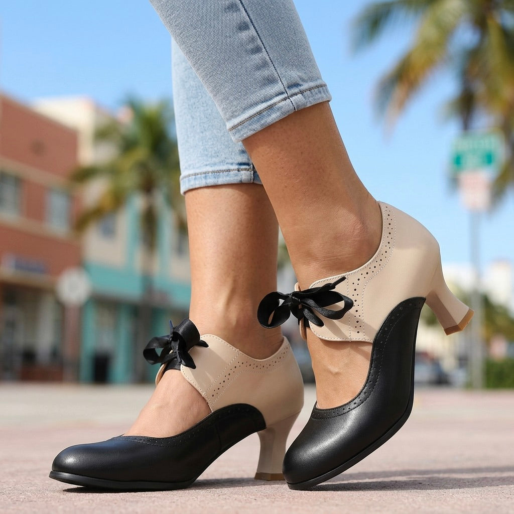 Idella Tie-Bow Loafers