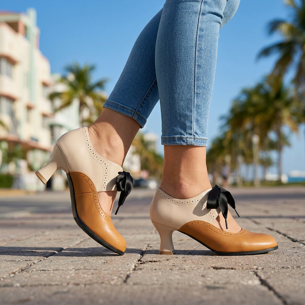 Idella Tie-Bow Loafers